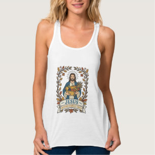 Jesus Autumn Harvest Faith Jesus Autumn Harvest Ch Tank Top