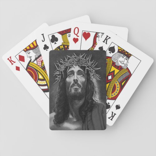 Jesus BW Greeting card