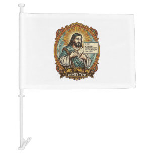 Jesus Bad Autocorrect Message Boss Embarrassing Wo Car Flag