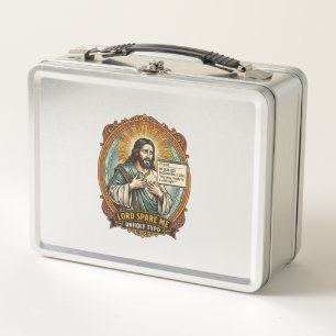 Jesus Bad Autocorrect Message Boss Embarrassing Wo Metal Lunch Box