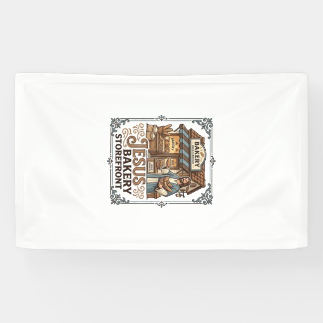 Jesus Bakery Storefront Jesus Bakery Storefront Ch Banner (Horizontal)