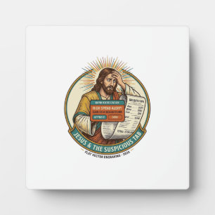Jesus Bank Card Blocked Suspicious Bar Tab Fraud H Plaque