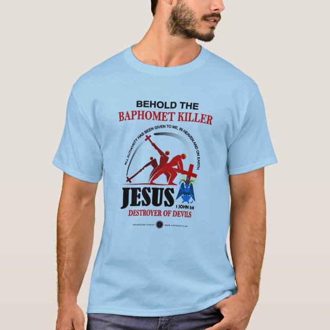 JESUS: Baphomet-Killer T-Shirt (Front)