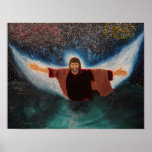 Jesus&#39; Baptism Poster at Zazzle