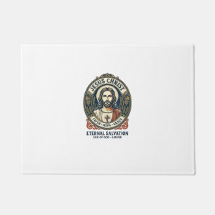 Jesus Barber Mens Grooming Graphic Tee Christian A Doormat