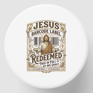 Jesus Barcode Label Redeemed Jesus Barcode Redeeme Mini Candle Favors