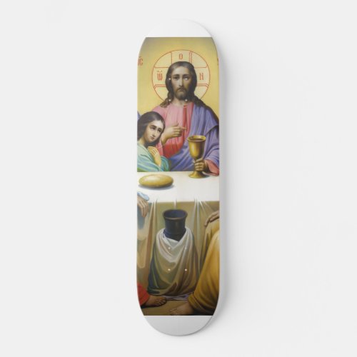 Jesus Beach Towel Skateboard