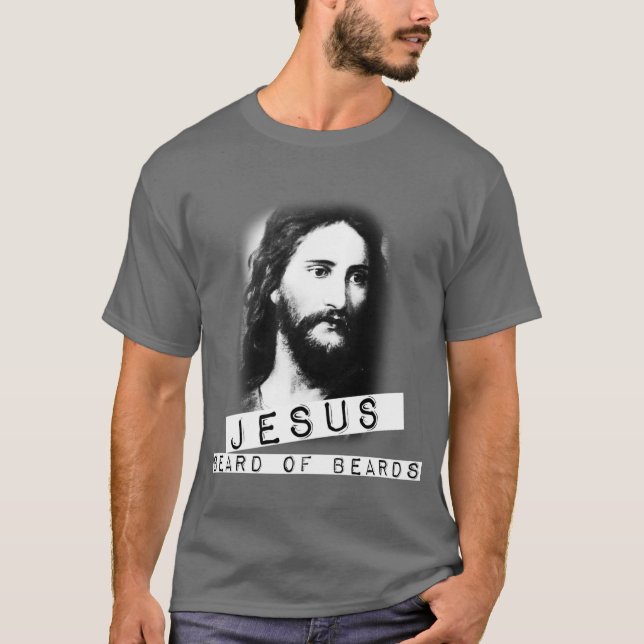Jesus Beard T-Shirt (Front)