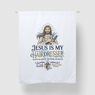 Jesus Beauty Salon Hairstylist T-Shirt Inspiration Blackout Curtains