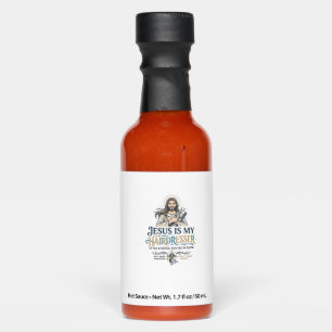 Jesus Beauty Salon Hairstylist T-Shirt Inspiration Hot Sauces