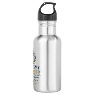 Jesus Beauty Salon Hairstylist T-Shirt Inspiration Stainless Steel Water Bottle