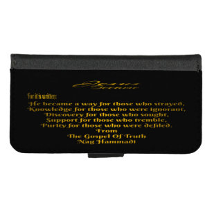 Jesus Became iPhone 8/7 Wallet Case