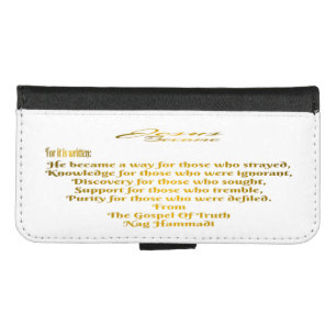 Jesus Became iPhone 8/7 Wallet Case