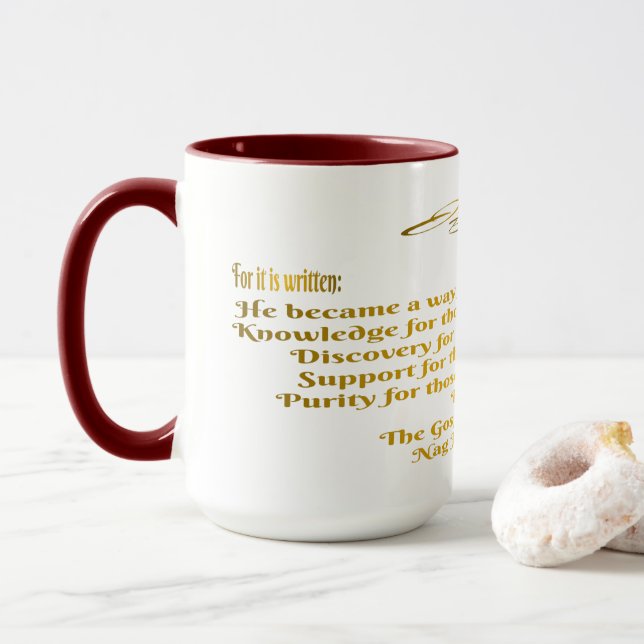 Jesus Became   Mug (With Donut)