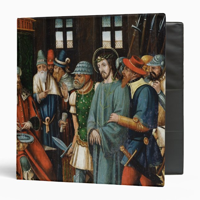 Jesus Before Pilate 3 Ring Binder (Front/Inside)
