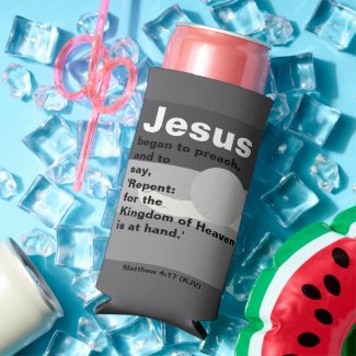 Jesus Began To Preach. Matthew 4:17 Grey