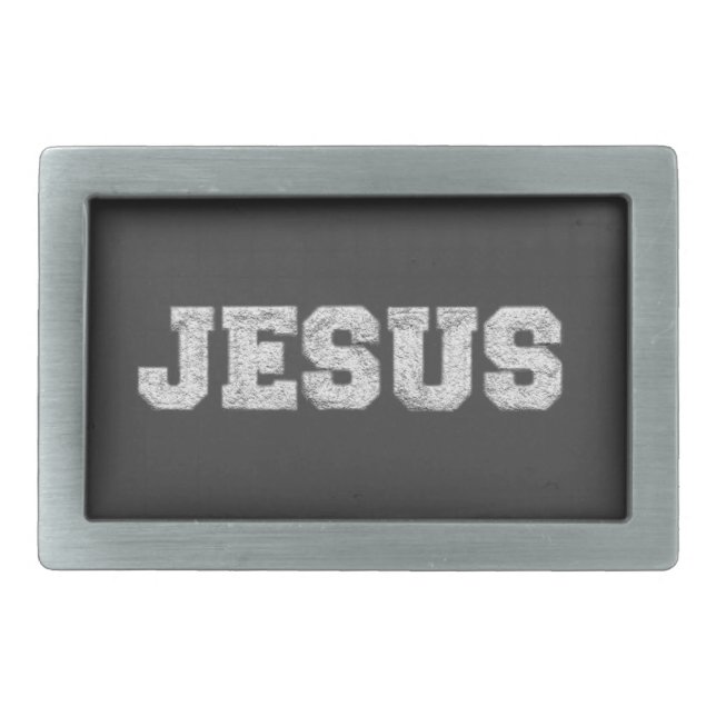 Jesus Belt Buckle (Front)