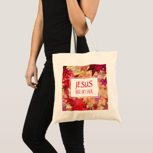 JESUS BEST GIFT EVER Christmas Tote Bag