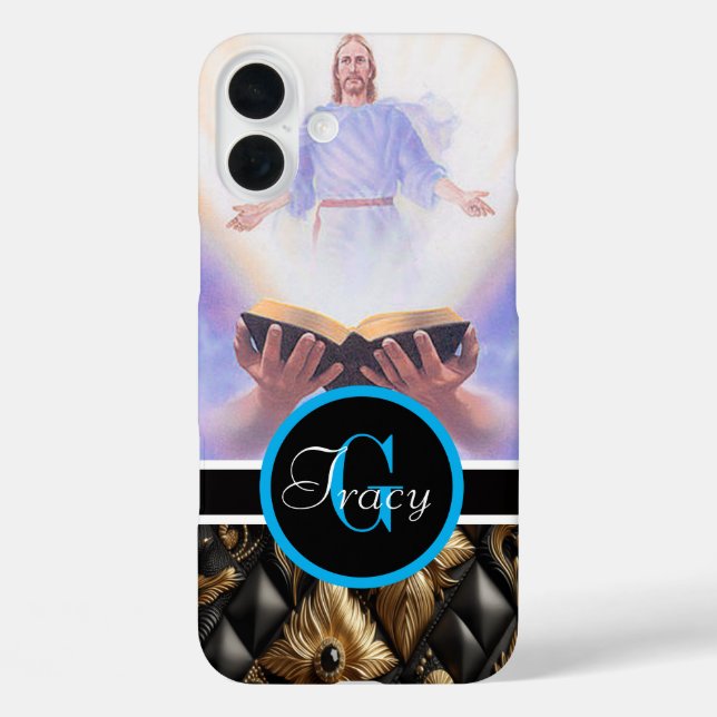 Jesus bible held with hand  Case-Mate iPhone case (Back)