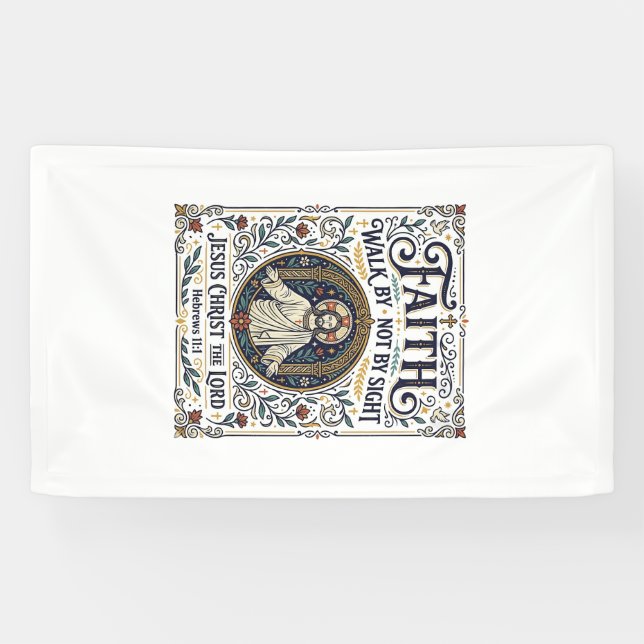Jesus Bible Journaling Scripture Art Shirt Christi Banner (Horizontal)