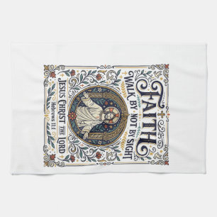 Jesus Bible Journaling Scripture Art Shirt Christi Kitchen Towel