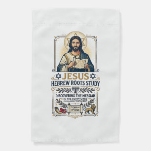 Jesus Bible Languages Hebrew Greek Nerd Shirt Fait Garden Flag