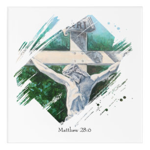 Jesus Bible Verse Acrylic Print