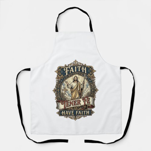 Jesus Bilingual Multicultural Families Shirt Faith Apron