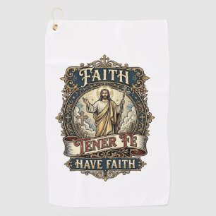 Jesus Bilingual Multicultural Families Shirt Faith Golf Towel