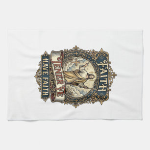 Jesus Bilingual Multicultural Families Shirt Faith Kitchen Towel