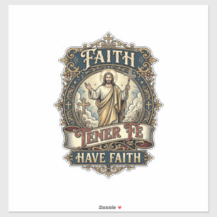 Jesus Bilingual Multicultural Families Shirt Faith Sticker