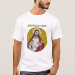 Jesus - Birthday Boy T-shirt at Zazzle