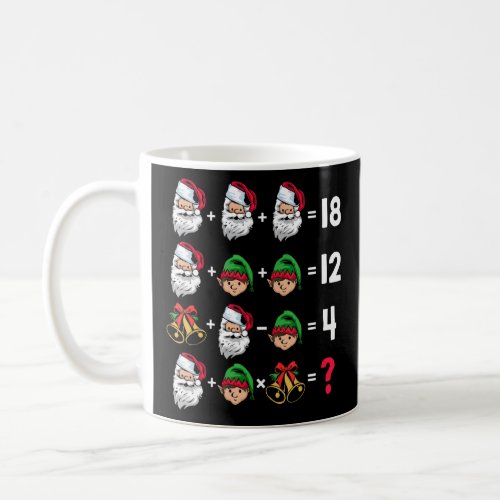 Jesus Birthday Math Teacher Humor X Mas Order Of O Coffee Mug