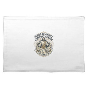 Jesus Blanket Comfort Symbol Jesus Blanket Comfort Cloth Placemat