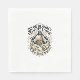 Jesus Blanket Comfort Symbol Jesus Blanket Comfort Napkins