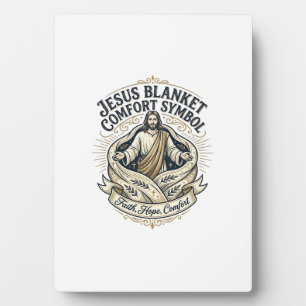 Jesus Blanket Comfort Symbol Jesus Blanket Comfort Plaque