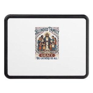 Jesus Blended Family Stepfamily Shirt Christian Gr Hitch Cover