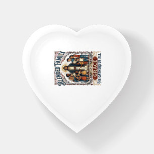 Jesus Blended Family Stepfamily Shirt Christian Gr Paperweight
