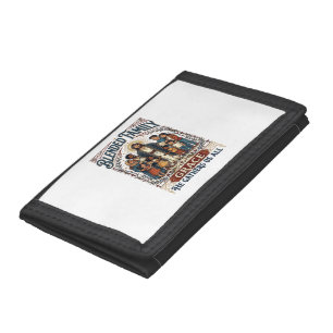 Jesus Blended Family Stepfamily Shirt Christian Gr Trifold Wallet