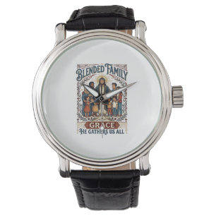 Jesus Blended Family Stepfamily Shirt Christian Gr Watch