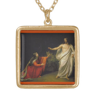 JESUS BLESSINGS GOLD PLATED NECKLACE