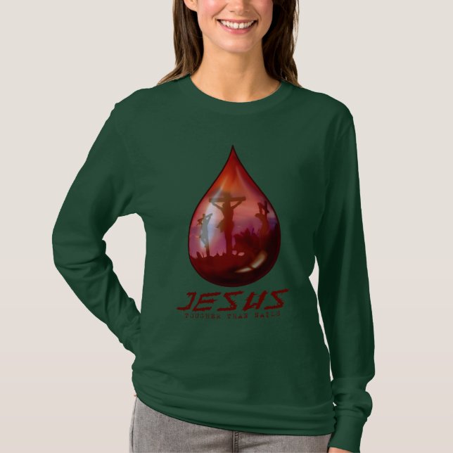 Jesus Blood Drop T-Shirt (Front)