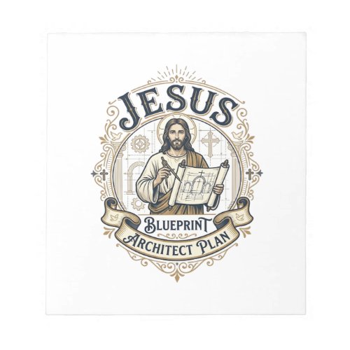Jesus Blueprint Architect Plan Jesus Blueprint Arc Notepad