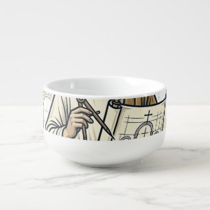 Jesus Blueprint Architect Plan Jesus Blueprint Arc Soup Mug