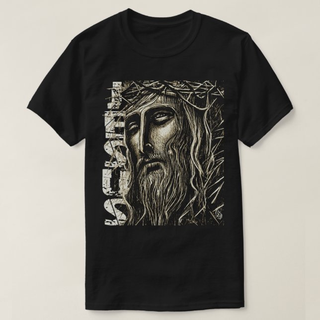 Jesus Bold Graphic T-Shirt (Design Front)