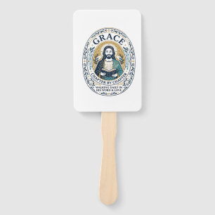 Jesus Book Club Reading Community Graphic Tee Chri Hand Fan