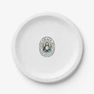 Jesus Book Club Reading Community Graphic Tee Chri Paper Plates