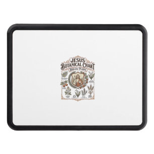 Jesus Botanical Chart Biblical Plants Jesus Botani Hitch Cover