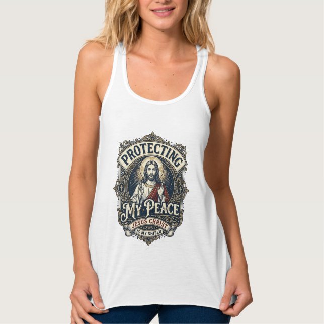 Jesus Boundaries Self Respect Shirt Faith Based De (Front)