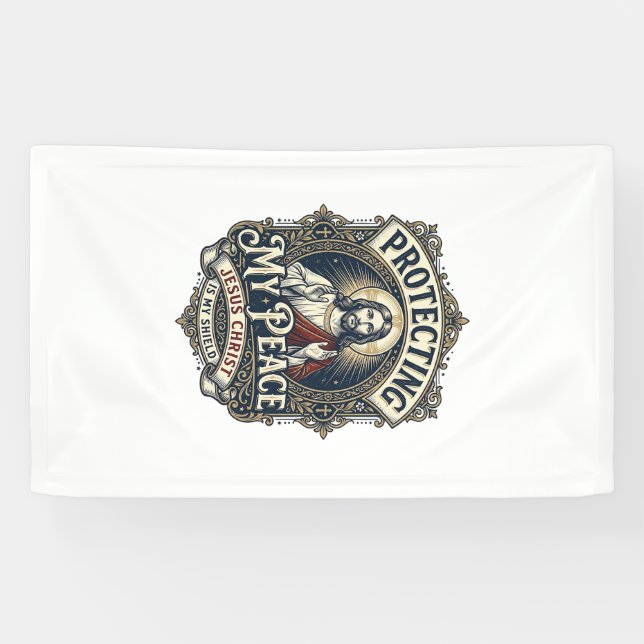 Jesus Boundaries Self Respect Shirt Faith Based De Banner (Horizontal)